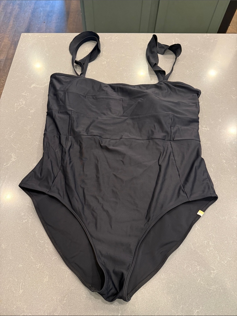 summersalt Black One-Piece Swimsuit
